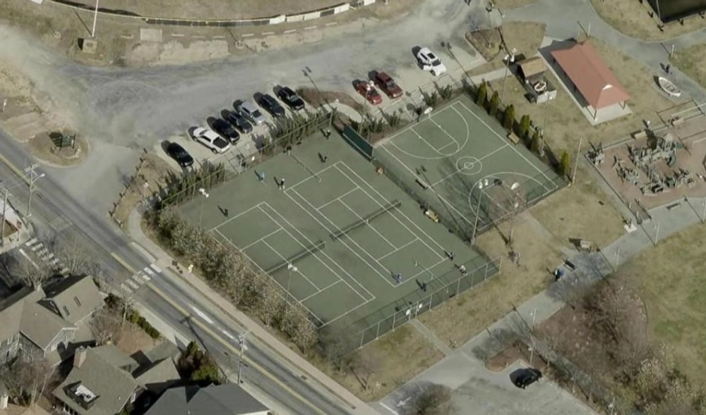 Lewes CanalFront Park Pickleball Courts